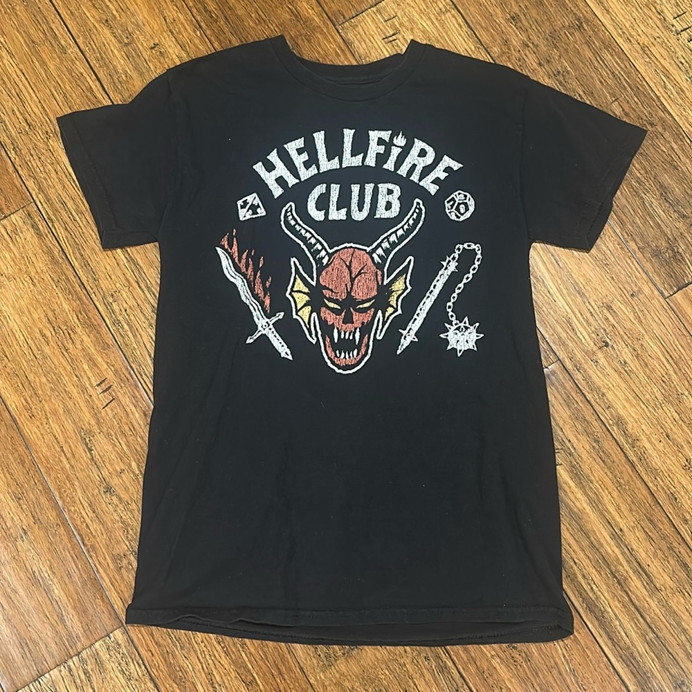 Netflix Stranger Things T-Shirt- Hellfire Club